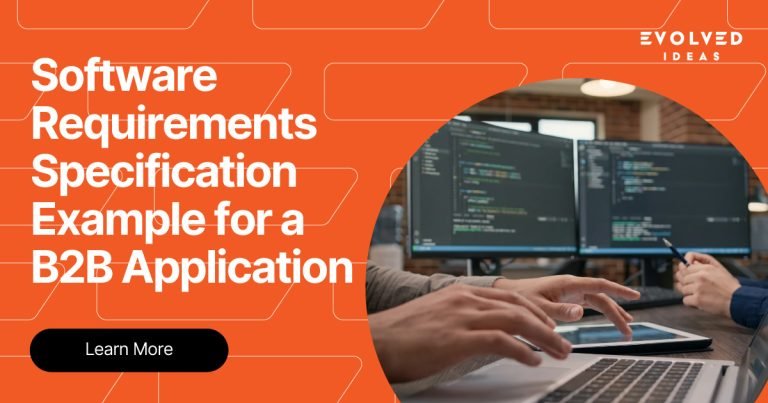 Software Requirements Specification Example for a B2B Application